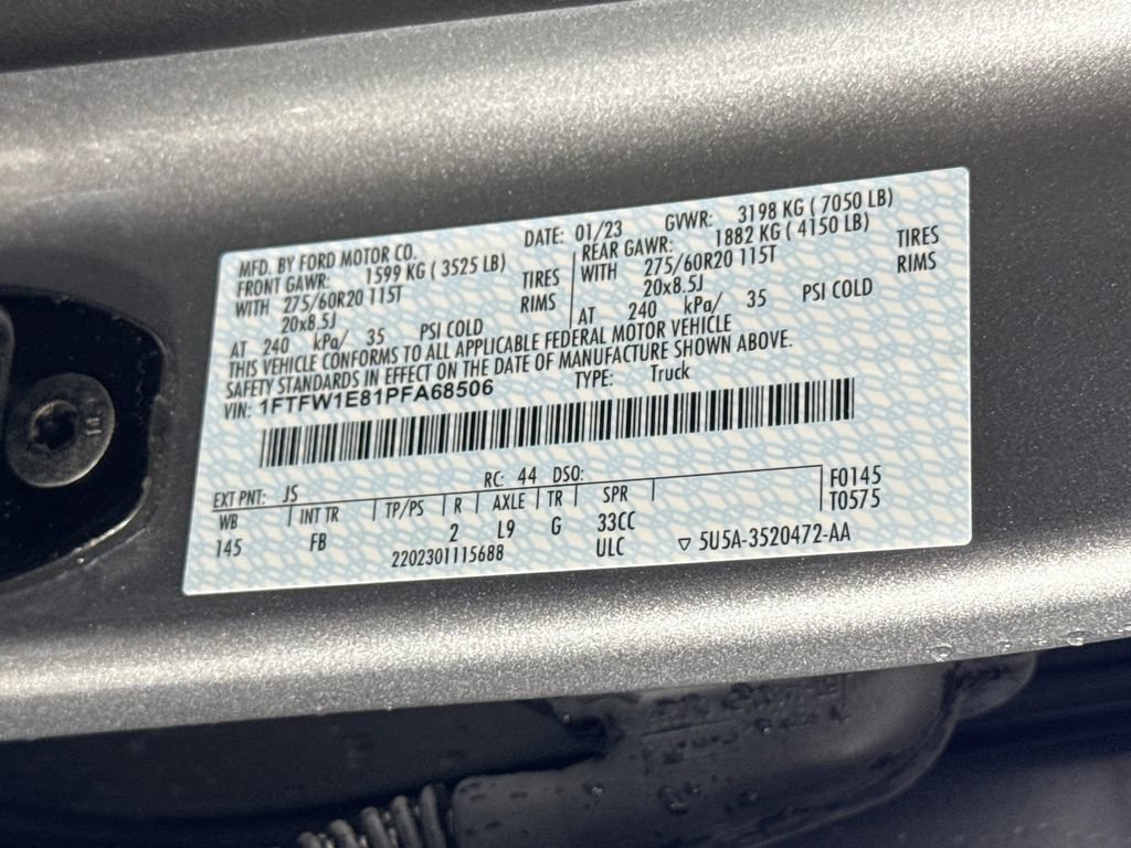 Certified 2023 Ford F150 XLT w/ Equipment Group 302A High AWD/4WD image 32