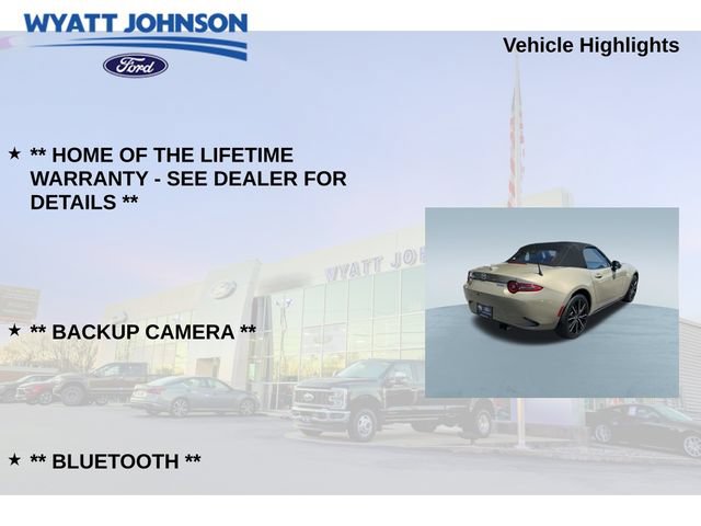 Used 2024 MAZDA MX-5 Miata Grand Touring w/ Weather Package RWD image 5