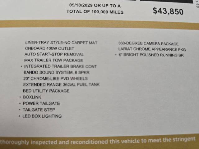 Certified 2022 Ford F150 Lariat w/ Equipment Group 502A High image 34