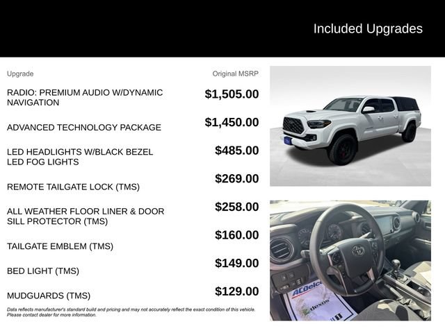 Used 2023 Toyota Tacoma TRD Sport w/ Advanced Technology Package AWD/4WD image 5