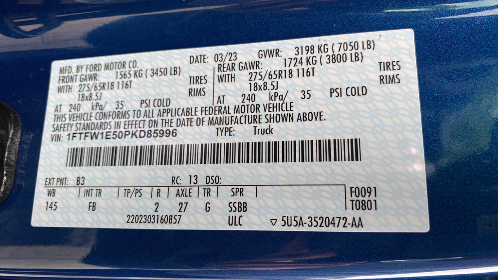 Certified 2023 Ford F150 XLT w/ Equipment Group 302A High AWD/4WD image 29