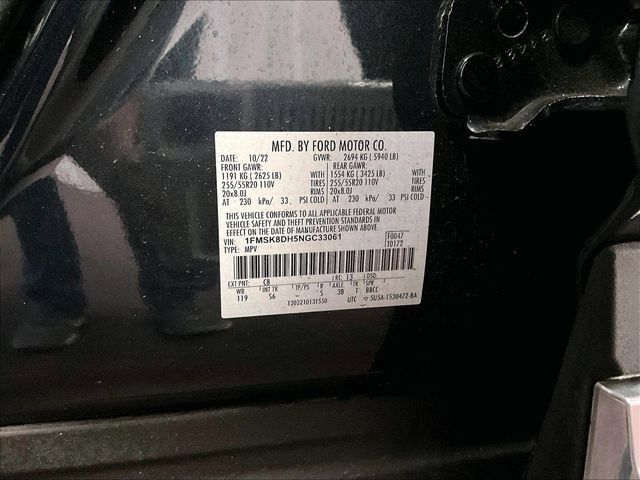 Certified 2022 Ford Explorer XLT w/ Equipment Group 202A AWD/4WD image 34