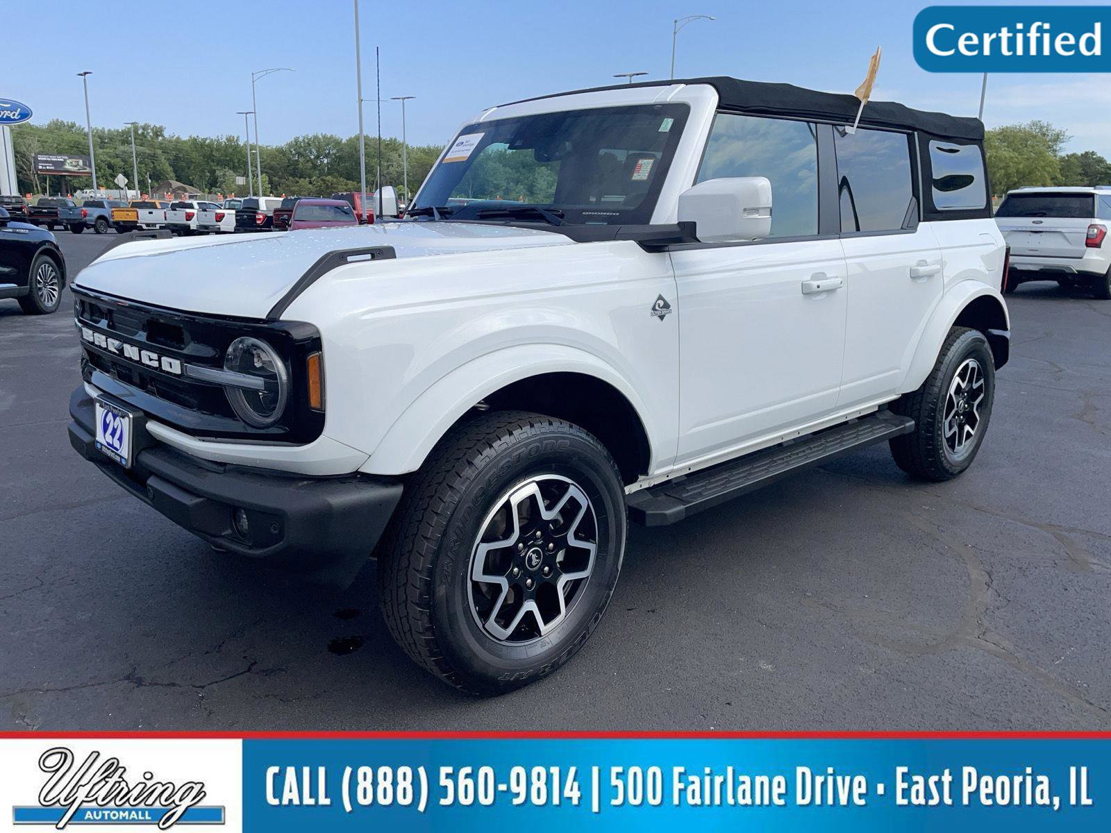 Certified 2022 Ford Bronco Outer Banks AWD/4WD image 1