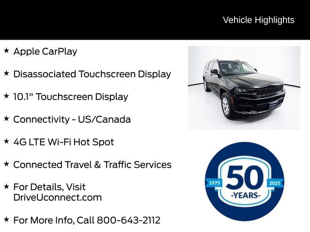 Used 2022 Jeep Grand Cherokee L Limited AWD/4WD image 26