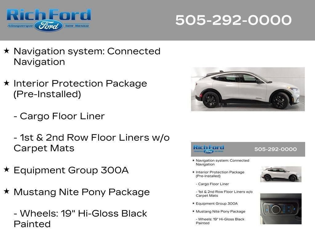 Certified 2023 Ford Mustang Mach-E Premium w/ Mustang Nite Pony Package AWD/4WD image 27