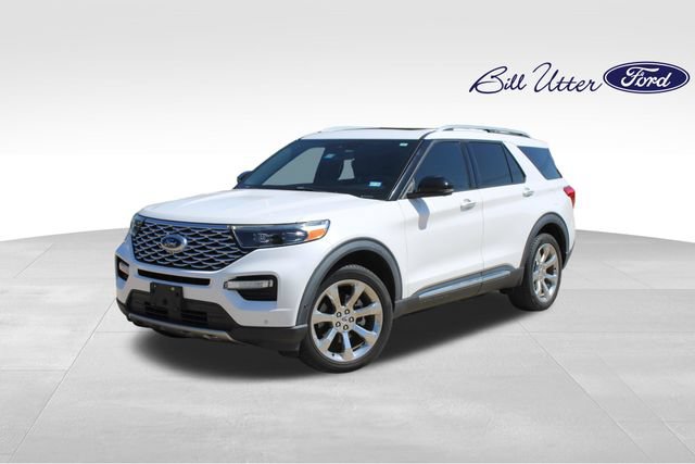 Certified 2020 Ford Explorer Platinum w/ Premium Technology Package AWD/4WD image 1