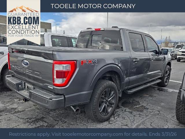 Certified 2021 Ford F150 Lariat w/ Equipment Group 502A High image 3