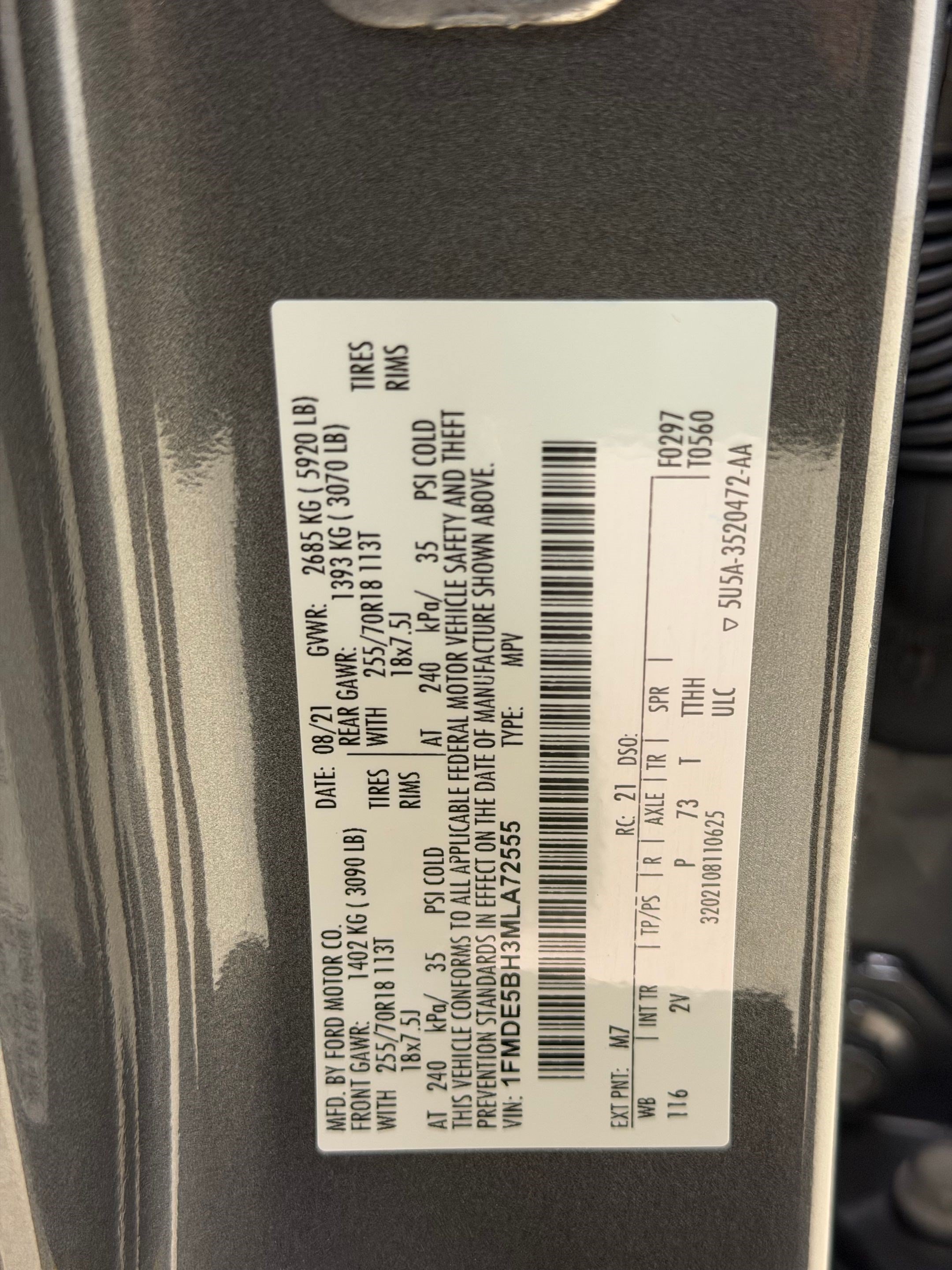 Certified 2021 Ford Bronco Outer Banks AWD/4WD image 25
