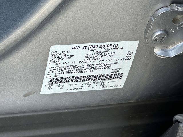 Certified 2023 Ford Explorer Limited w/ Equipment Group 301A AWD/4WD image 24