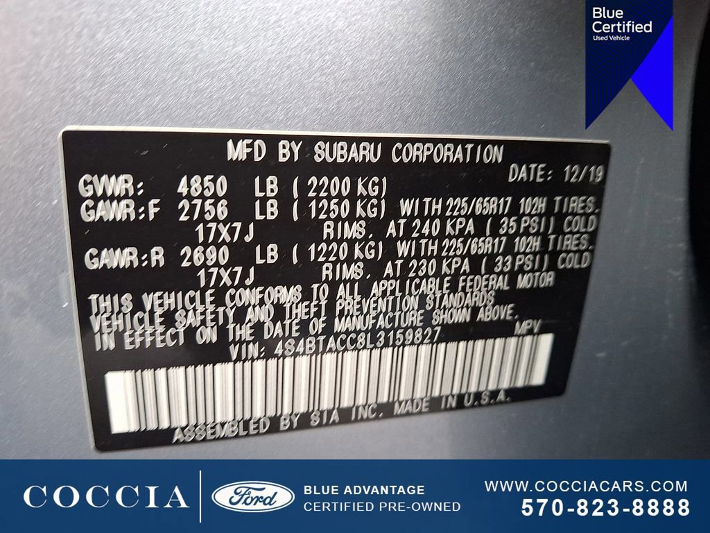 Used 2020 Subaru Outback Premium image 26