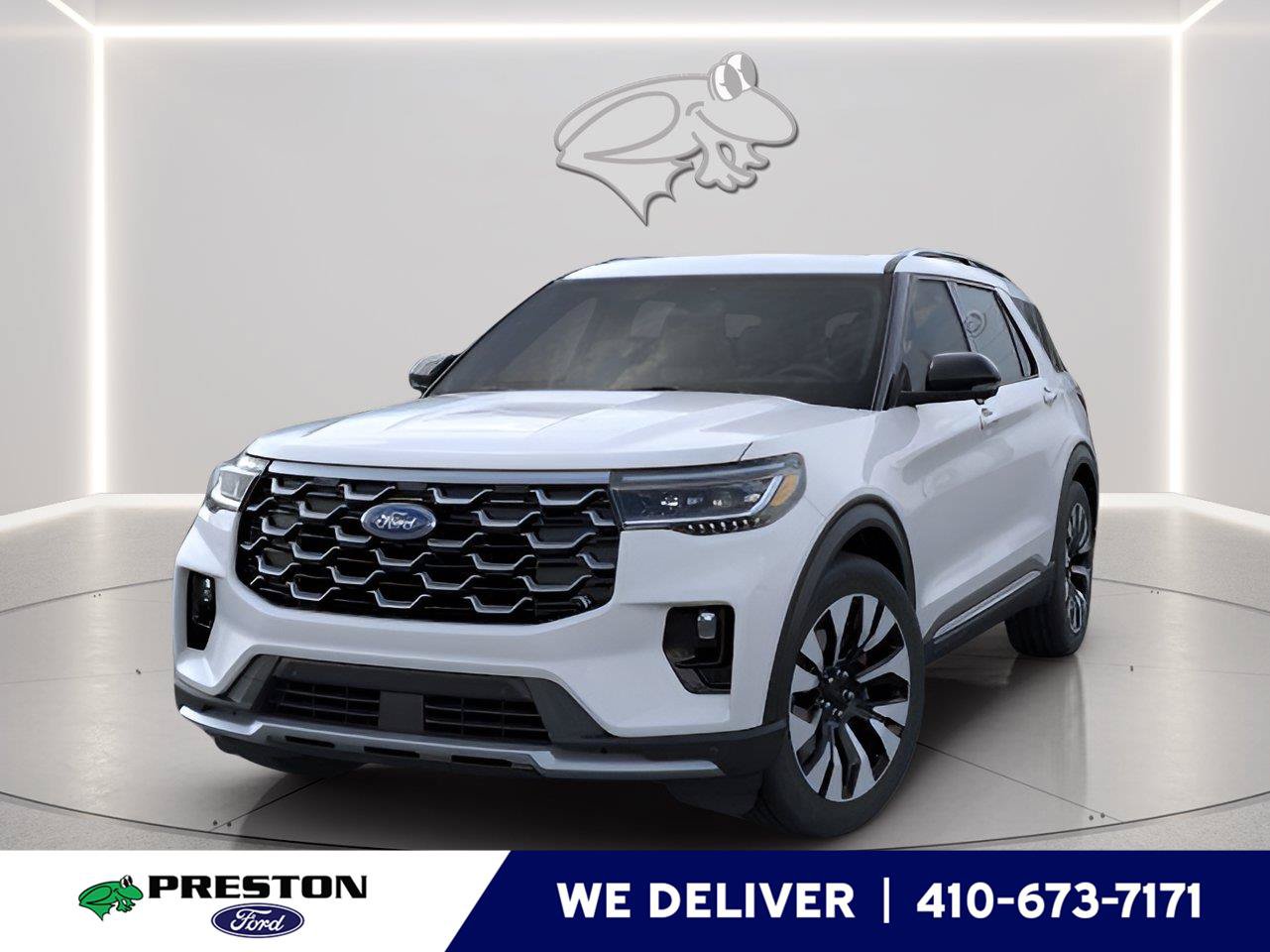 Certified 2026 Ford Explorer Platinum w/ LUX Leather Package