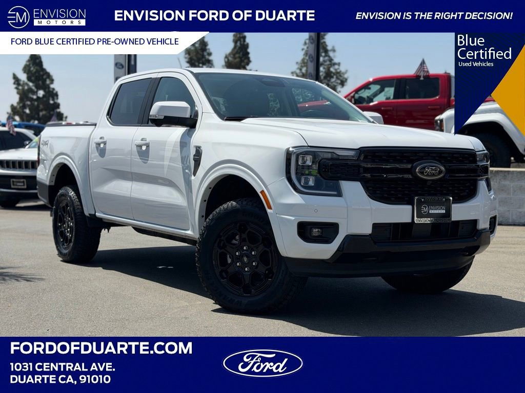 Certified 2025 Ford Ranger Lariat w/ Black Appearance Package