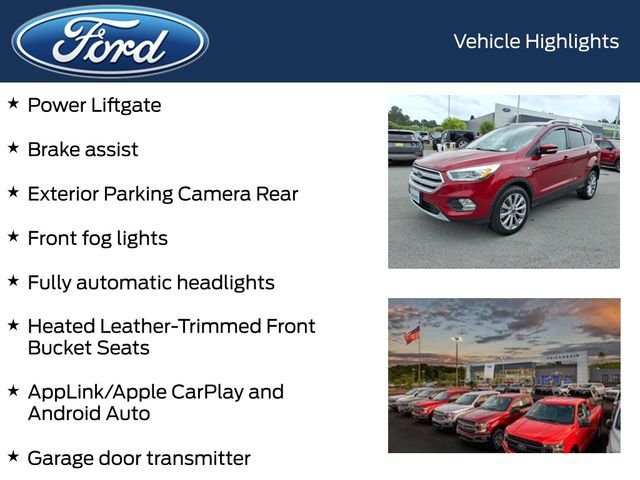 Certified 2018 Ford Escape Titanium AWD/4WD image 8