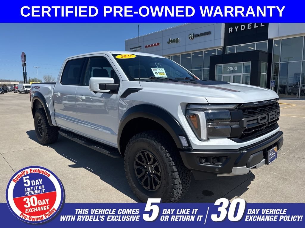 Certified 2025 Ford F150 Raptor