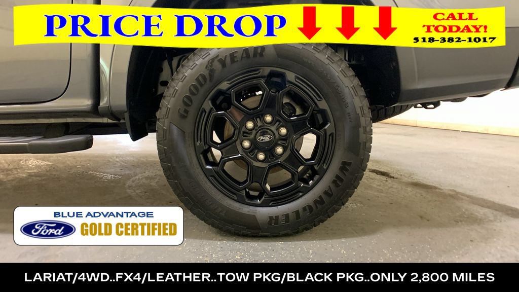 Certified 2025 Ford Ranger Lariat w/ FX4 Off-Road Package AWD/4WD image 22