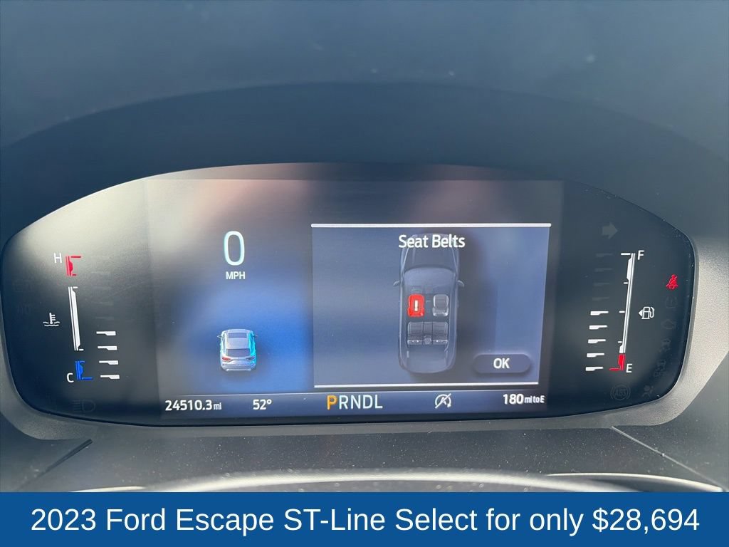 Certified 2023 Ford Escape ST-Line Select w/ Tech Pack #1 AWD/4WD image 2