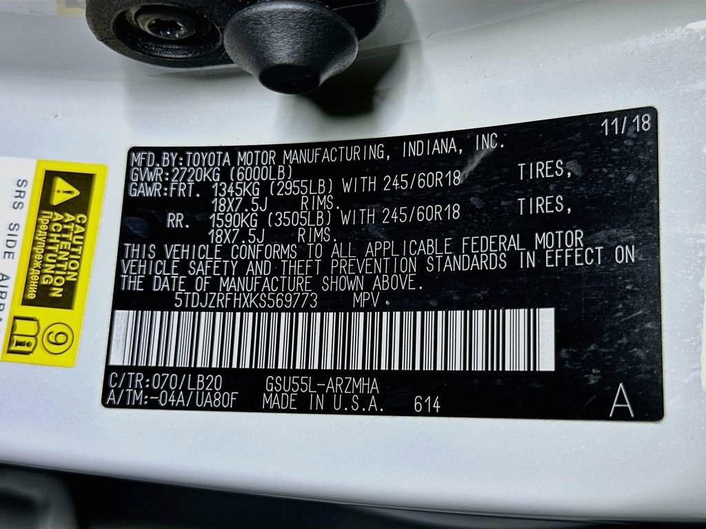 Used 2019 Toyota Highlander XLE image 22