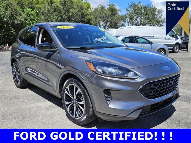 Certified 2022 Ford Escape SE w/ SE Sport Appearance Package