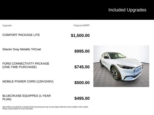 Certified 2025 Ford Mustang Mach-E Select w/ Comfort Package Lite AWD/4WD image 6