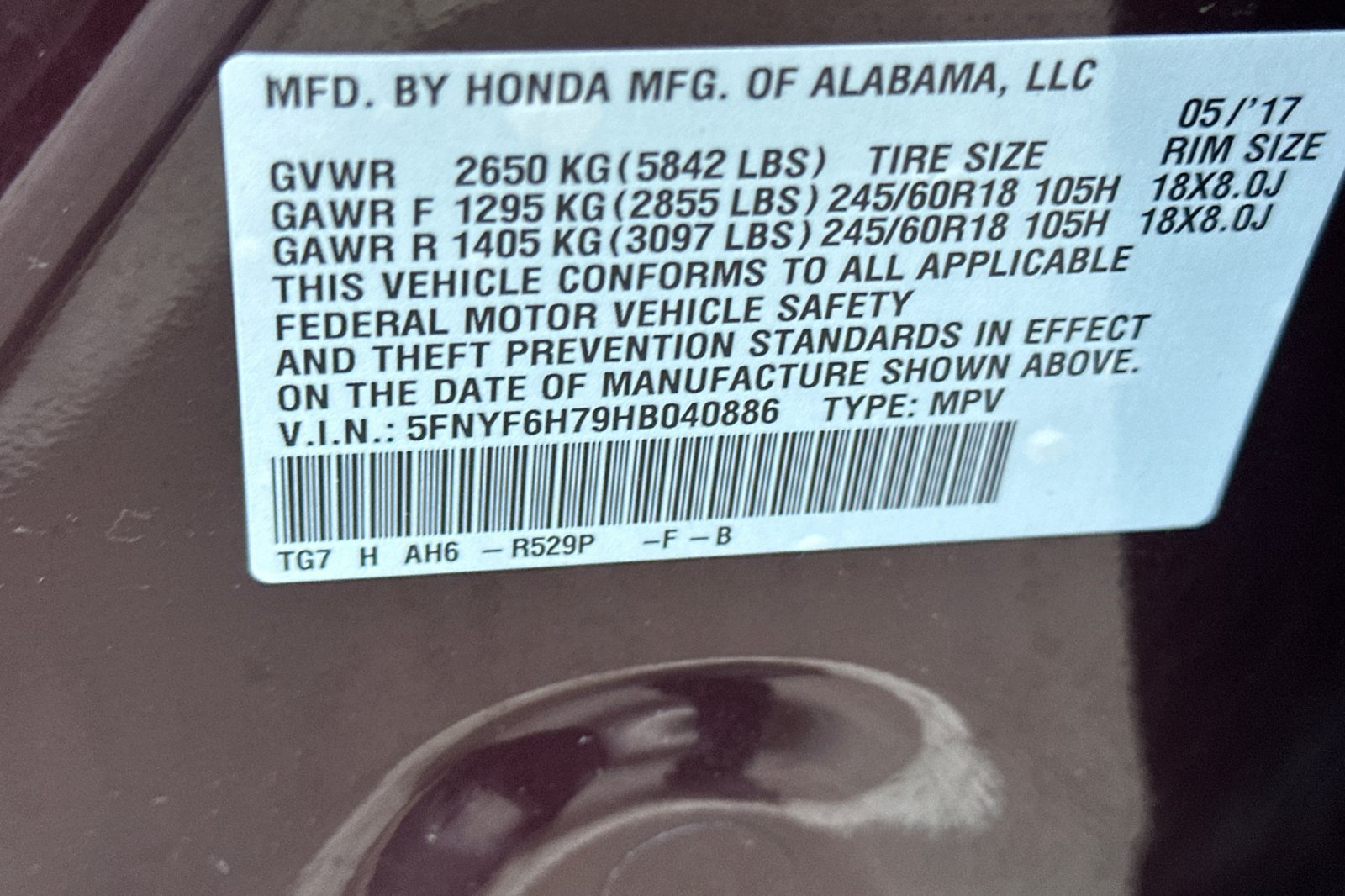 Used 2017 Honda Pilot EX-L image 32