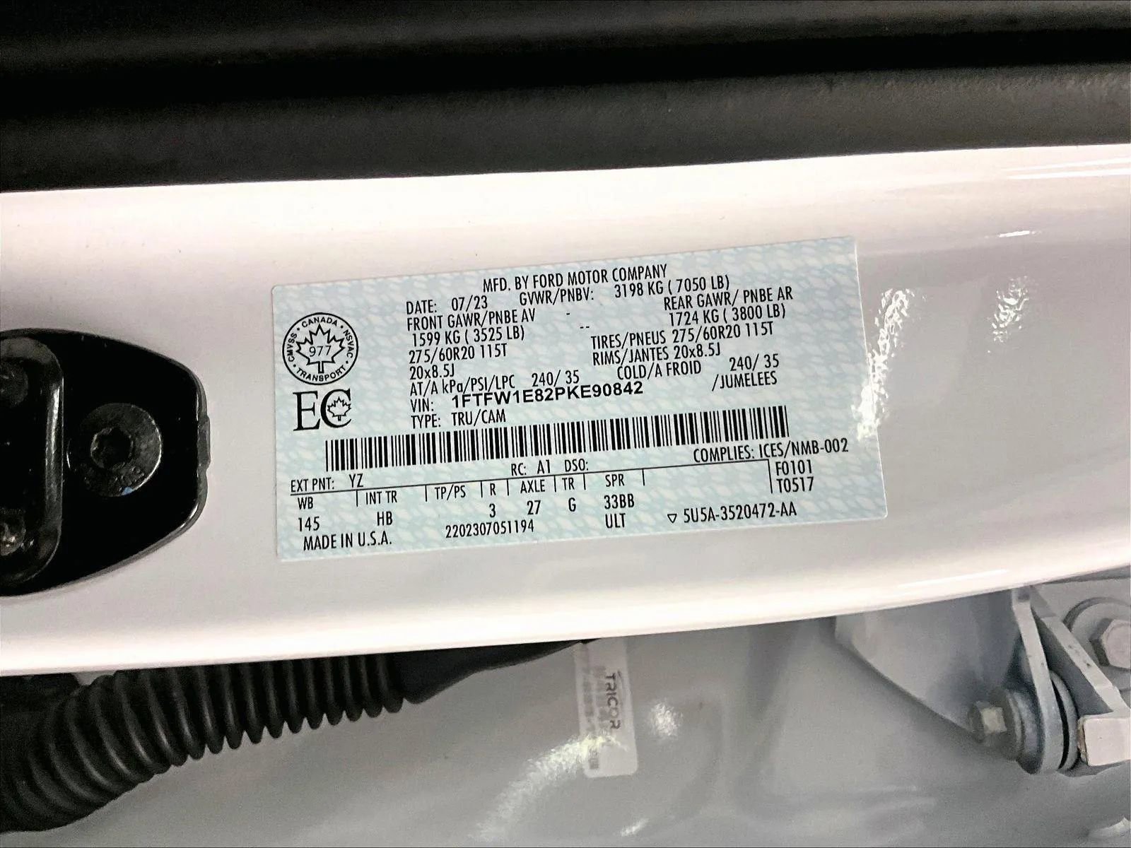 Certified 2023 Ford F150 Lariat w/ Equipment Group 502A High image 33