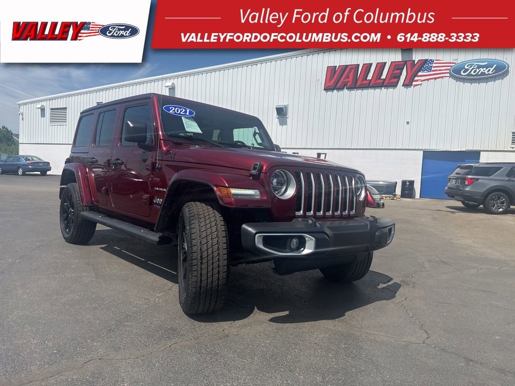 Used 2021 Jeep Wrangler Unlimited Sahara w/ Cold Weather Group