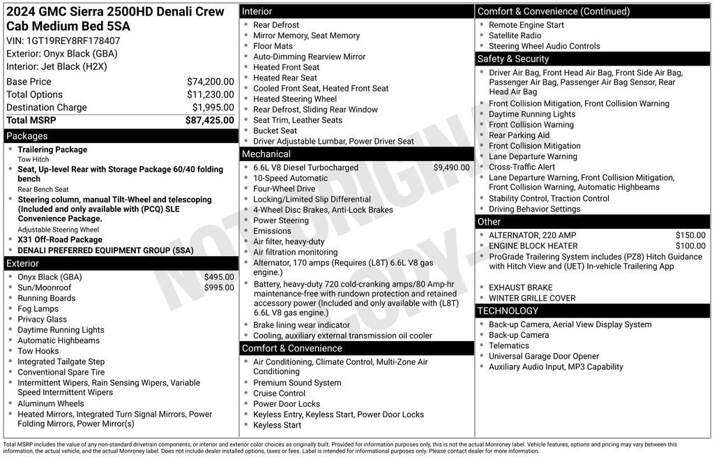 Used 2024 GMC Sierra 2500 Denali image 7