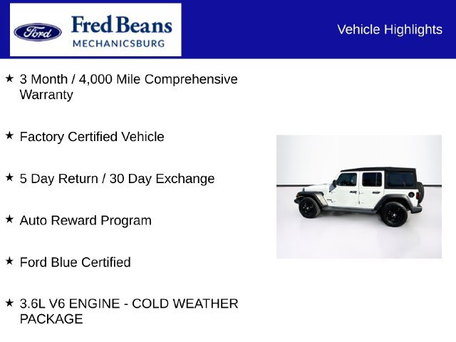 Used 2023 Jeep Wrangler Unlimited Sport AWD/4WD image 7