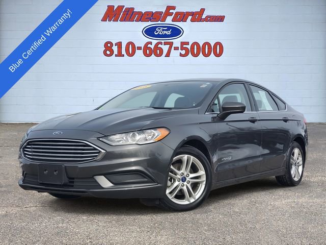 Certified 2018 Ford Fusion S