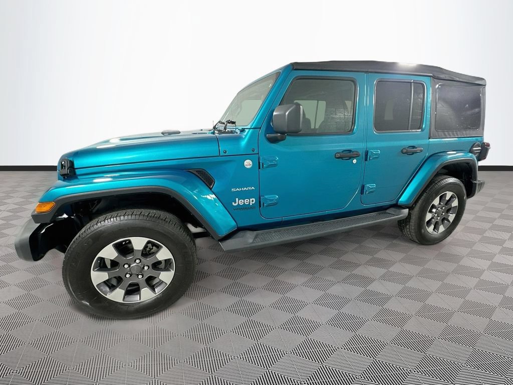 Used 2019 Jeep Wrangler Unlimited Sahara w/ LED Lighting Group AWD/4WD image 6