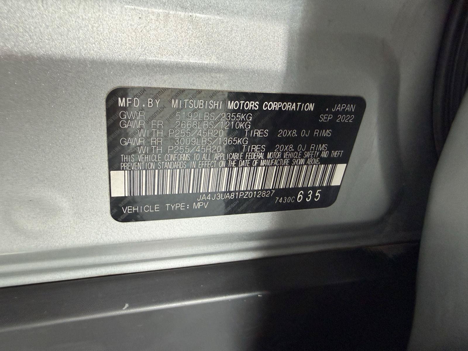 Used 2023 Mitsubishi Outlander SE FWD image 34