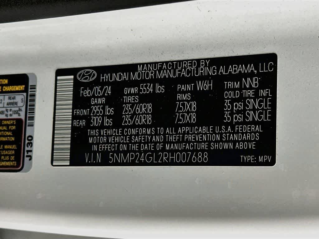 Used 2024 Hyundai Santa Fe SEL FWD image 22