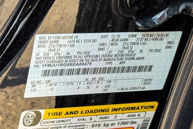 Certified 2025 Ford Expedition Tremor AWD/4WD image 27