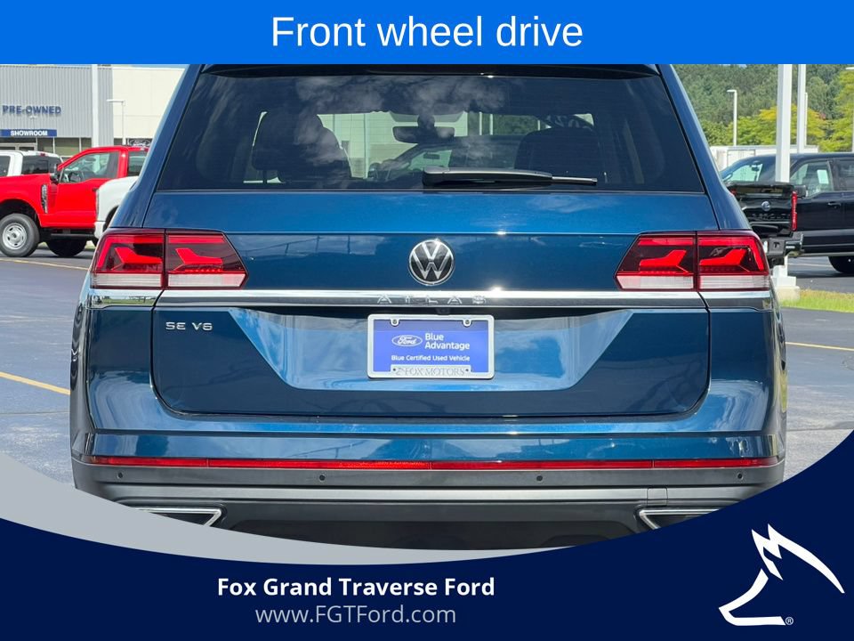 Used 2021 Volkswagen Atlas SE w/ Panoramic Sunroof Package FWD image 36