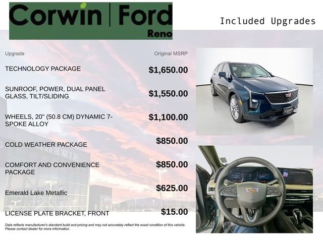 Used 2024 Cadillac XT4 Premium Luxury w/ Technology Package image 3