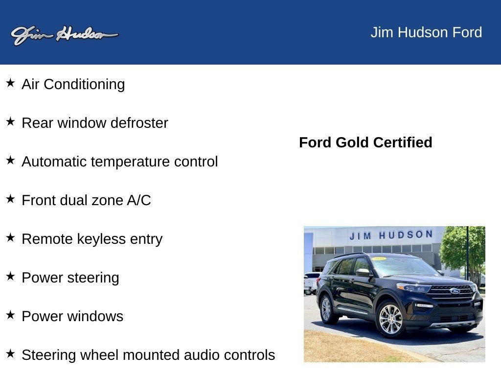 Certified 2023 Ford Explorer XLT w/ Equipment Group 202A RWD image 13