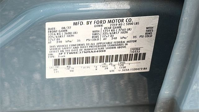 Certified 2022 Ford Maverick XL FWD image 32