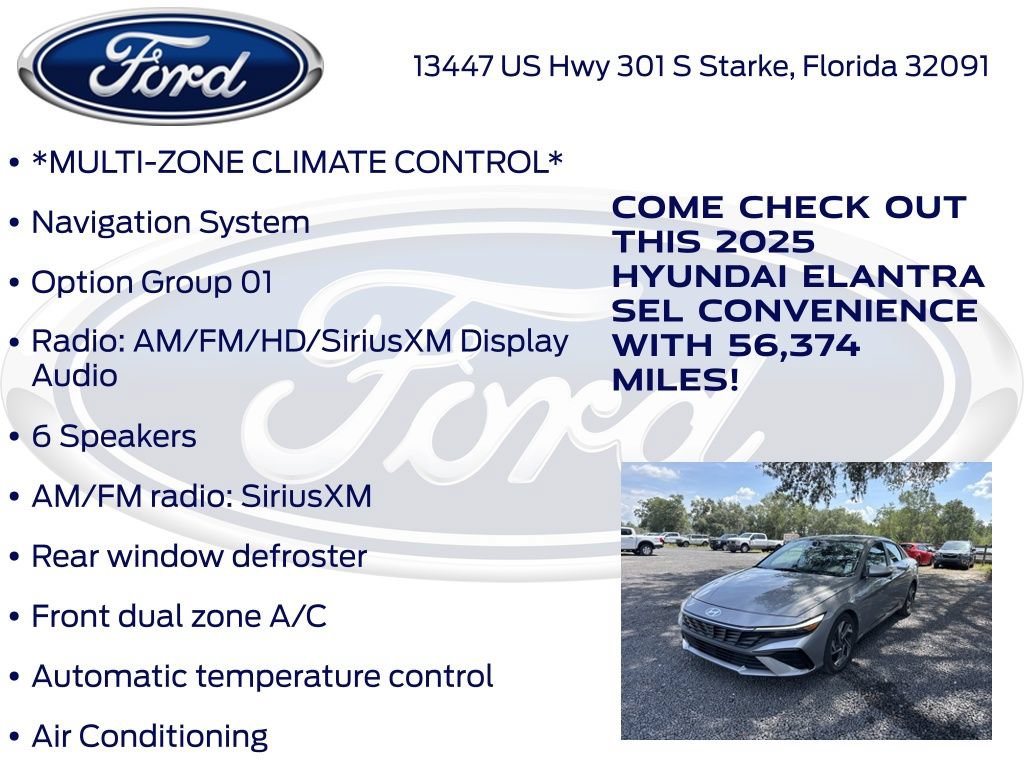 Used 2025 Hyundai Elantra SEL FWD image 18