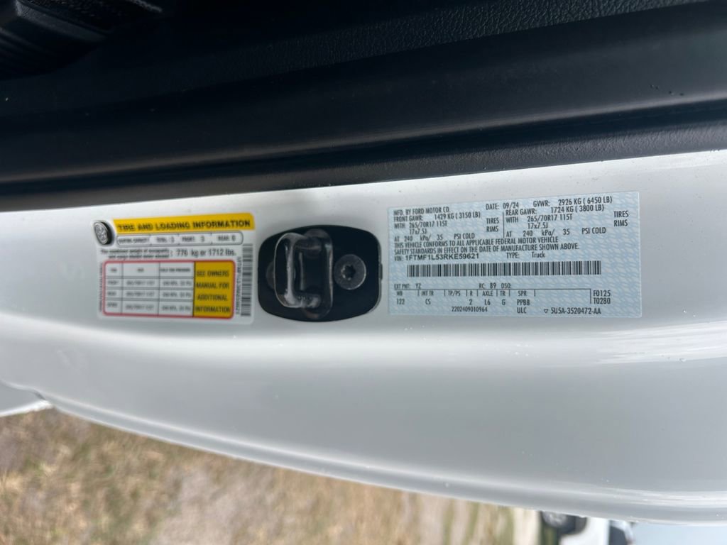 Certified 2024 Ford F150 XL w/ Equipment Group 103A High image 29