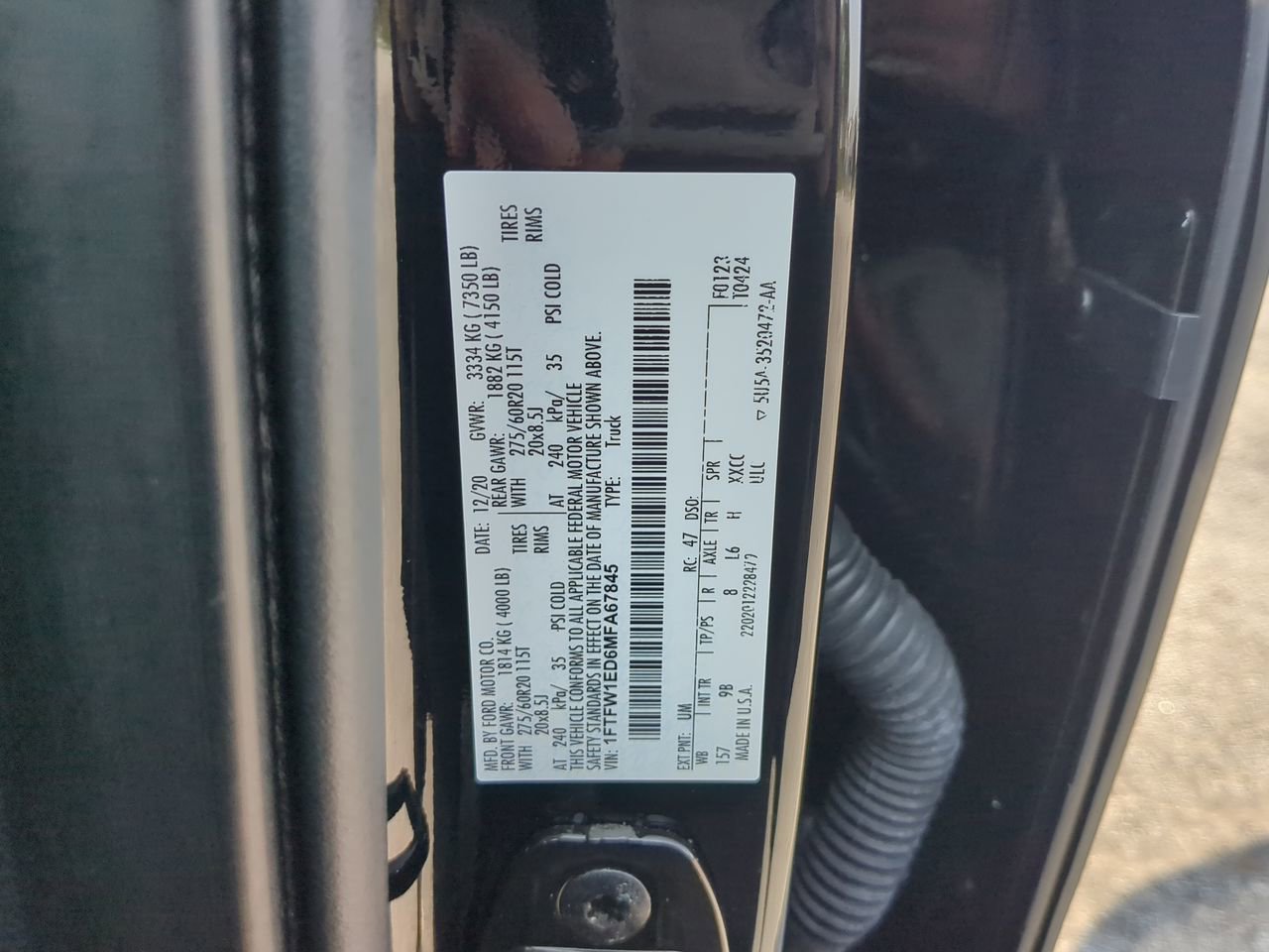 Certified 2021 Ford F150 Platinum w/ Equipment Group 701A High AWD/4WD image 29