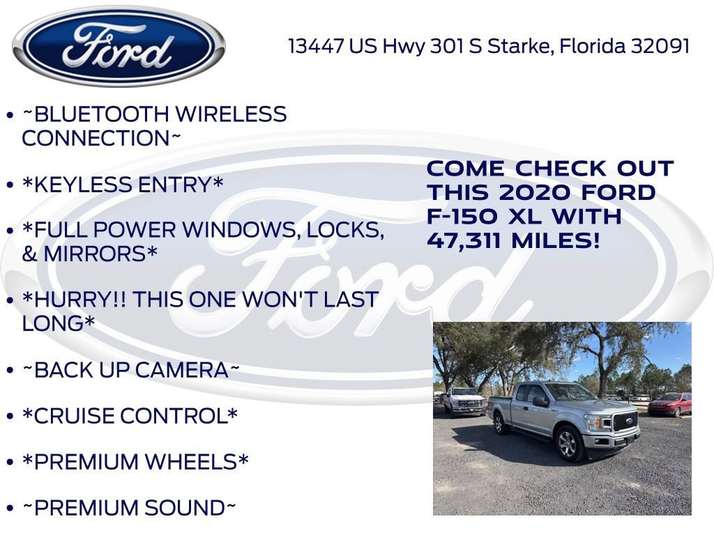 Certified 2020 Ford F150 XL w/ Equipment Group 101A Mid image 12