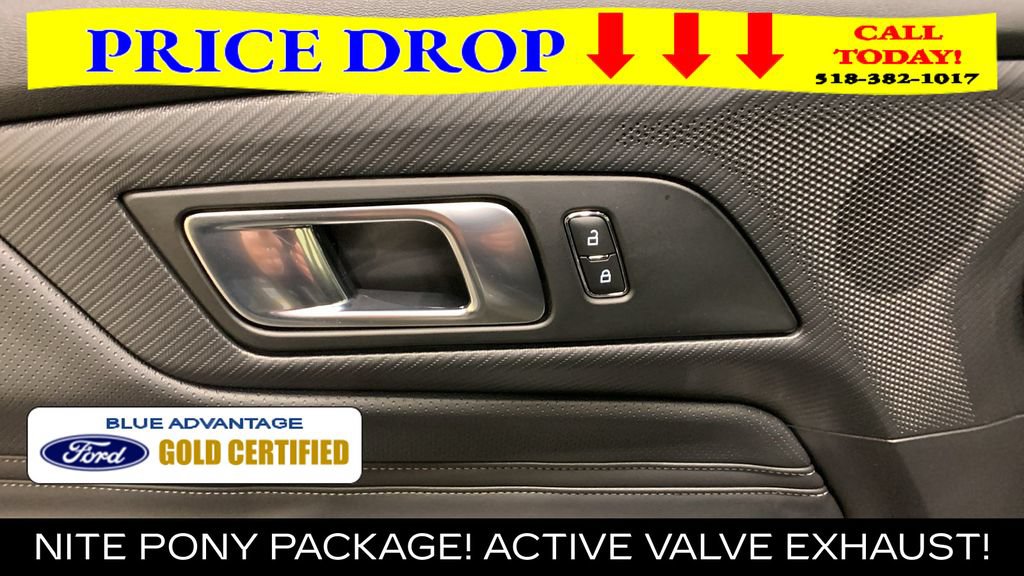 Certified 2025 Ford Mustang GT Premium w/ Mustang Nite Pony Package RWD image 20