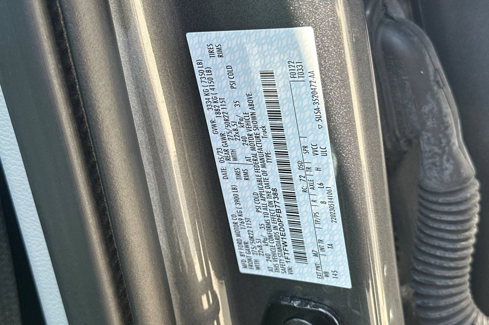 Certified 2023 Ford F150 Limited AWD/4WD image 29