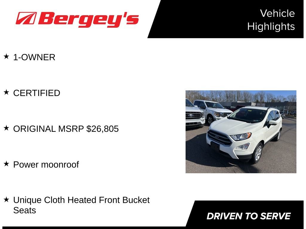 Certified 2022 Ford EcoSport SE image 5