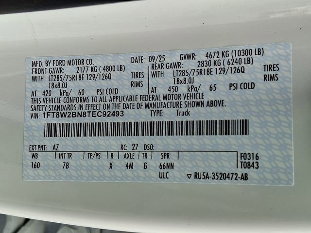 Certified 2026 Ford F250 Platinum w/ Tremor Off-Road Package image 26