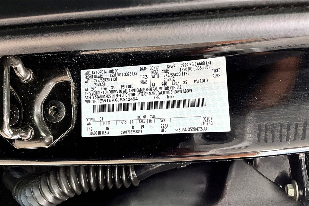 Certified 2018 Ford F150 XL w/ Equipment Group 101A Mid image 31