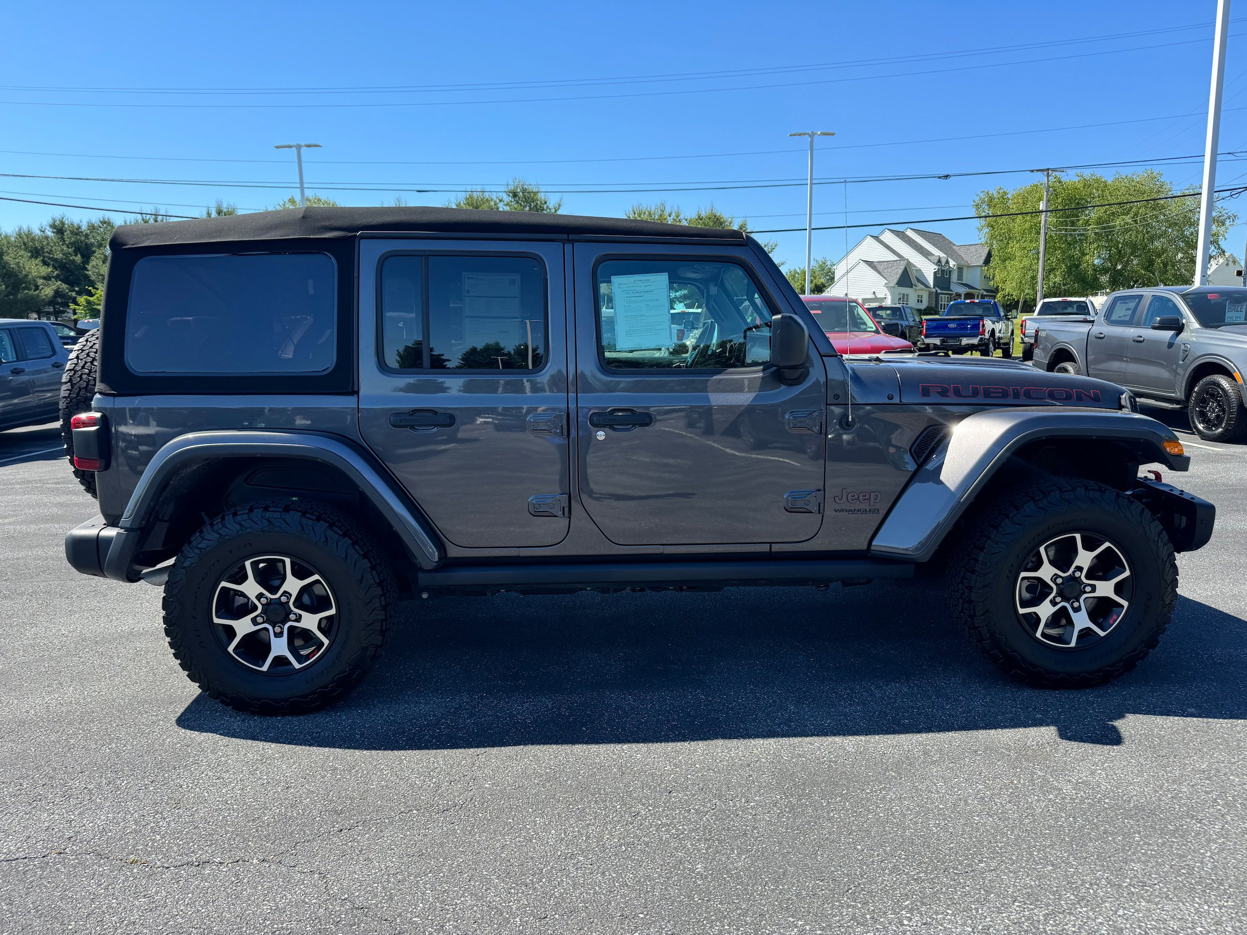 Used 2020 Jeep Wrangler Unlimited Rubicon w/ Dual Top Group AWD/4WD image 6