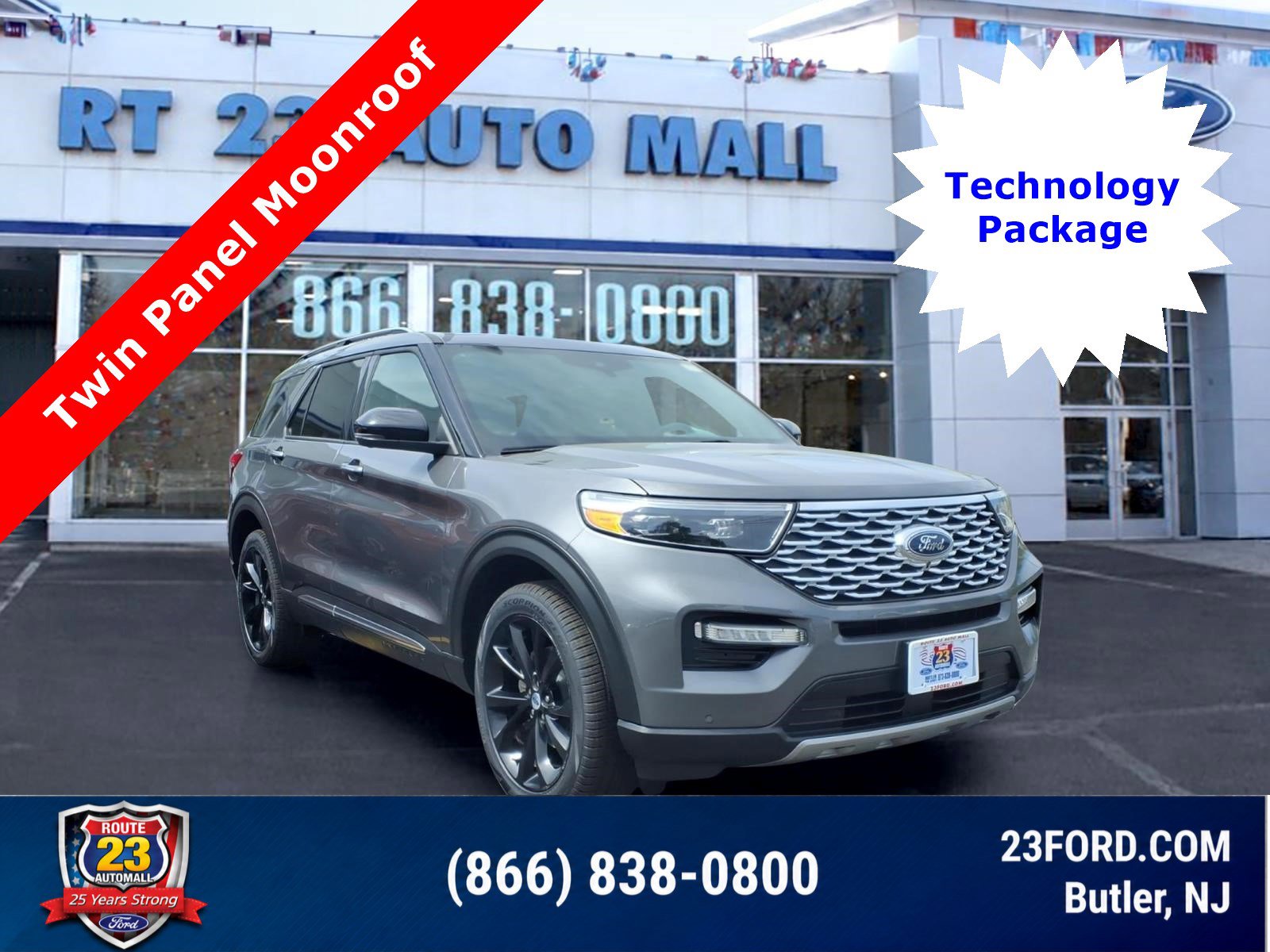 Certified 2023 Ford Explorer Platinum w/ Technology Package AWD/4WD video 1