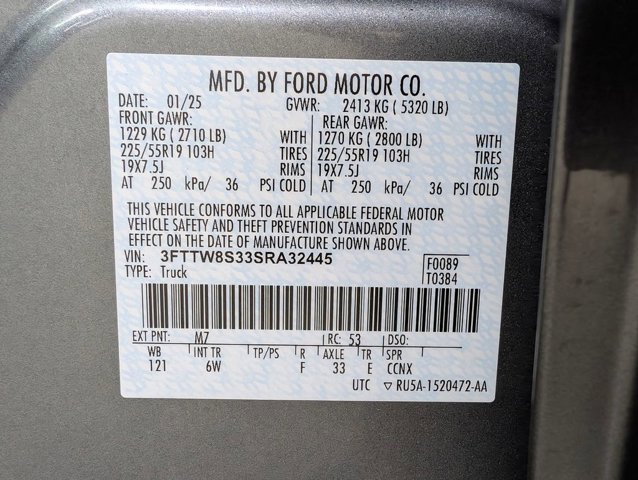 Certified 2025 Ford Maverick Lariat w/ Black Appearance Package AWD/4WD image 10