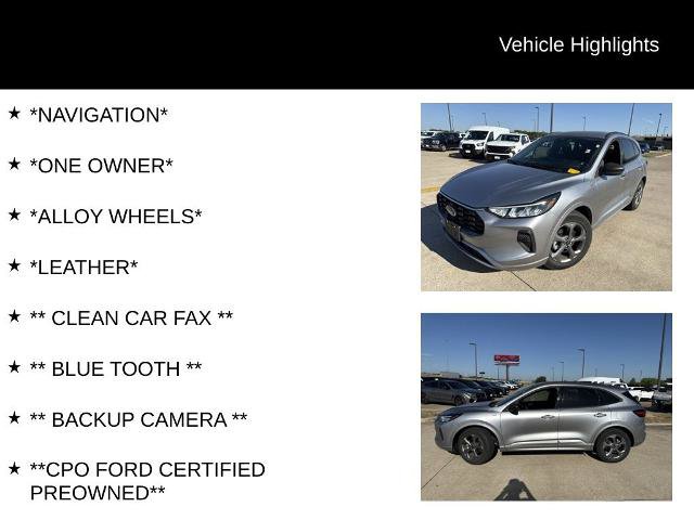 Certified 2024 Ford Escape ST-Line w/ Tech Pack #1 FWD image 4